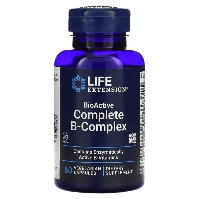 Life Extension BioActive B-Complex 60 capsules