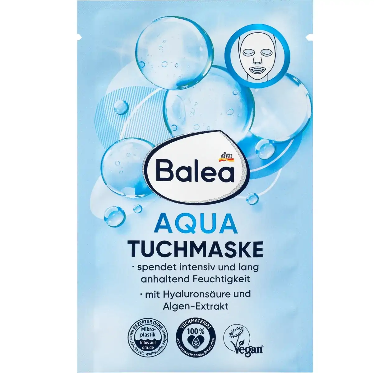 Balea – Masque en tissu Aqua