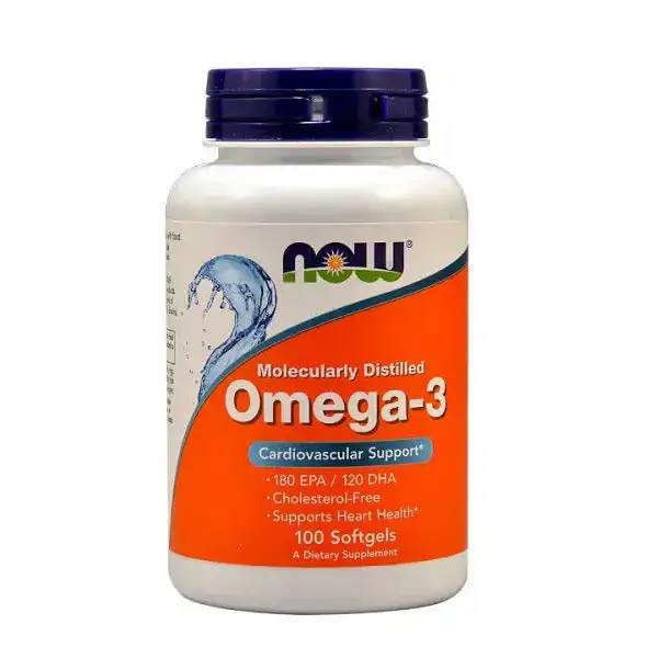 Promo ! Now Foods Oméga-3 Huile de poisson riche 100 capsules