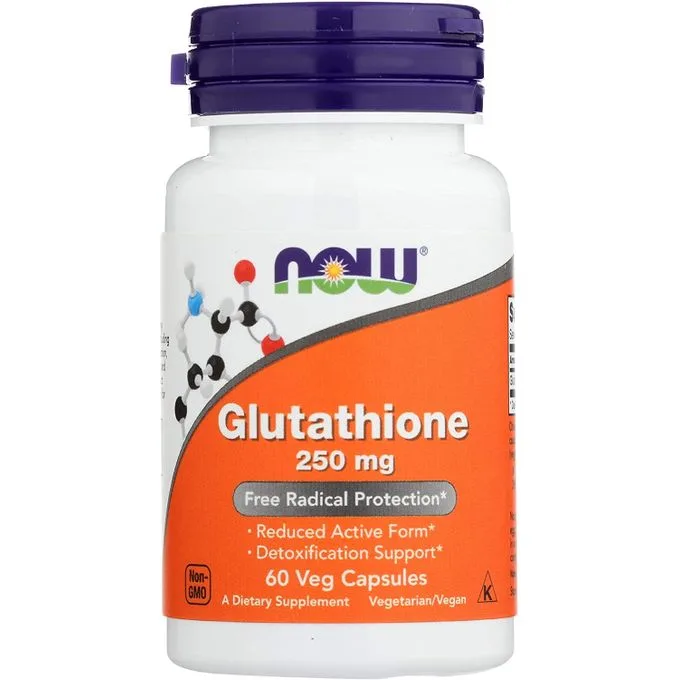 Promo ! Now Foods Glutathion, 250 mg, 60 capsules végétariennes د.م. 500 د.م. 340-32%