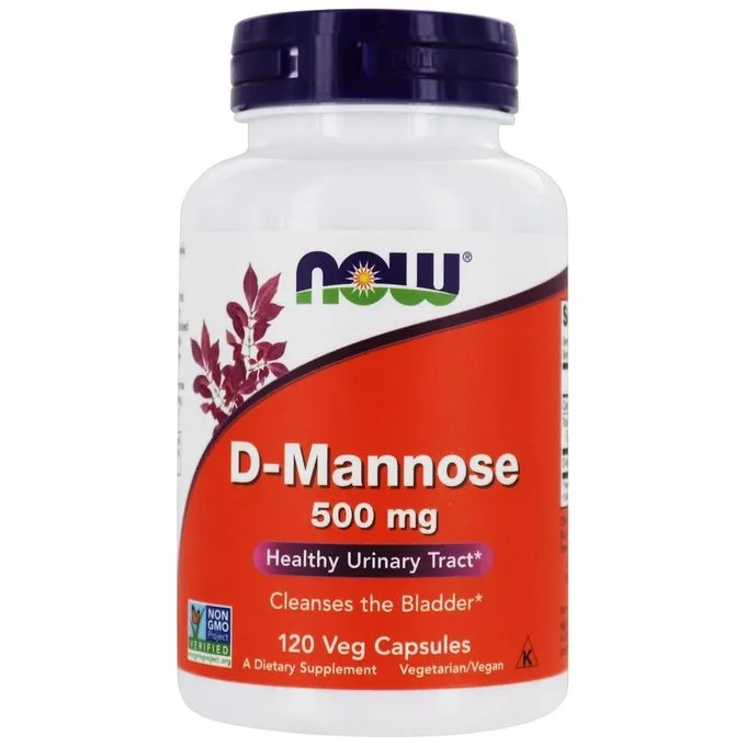 Promo ! Now Foods D-Mannose, 500 mg, 120 Gélules végétales