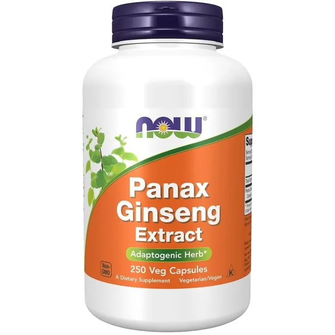 Promo ! Now Foods Extrait de ginseng, 250 capsules végétales