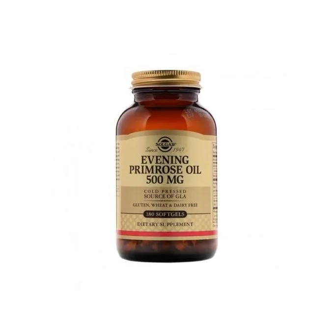 Promo ! Solgar Huile d’onagre 500 mg 180 capsules à enveloppe molle