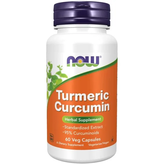 Promo ! Now Foods curcumine au curcuma 60 Capsules végétales