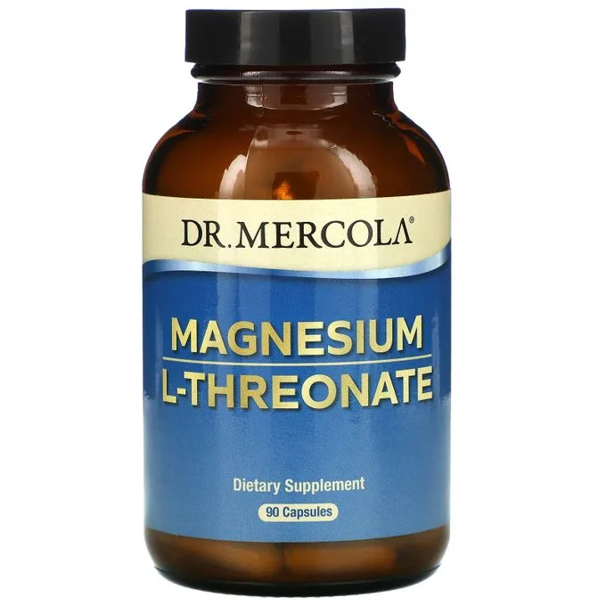 Promo ! Dr Mercola L-thréonate de magnésium – 90 Capsules