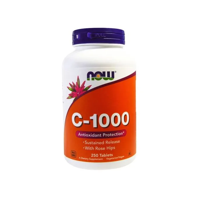 Promo ! Now Foods Vitamine C-1000, 250 comprimés