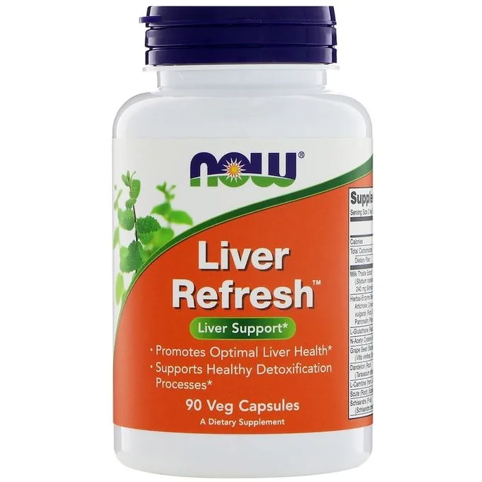 Promo ! Now Foods Liver Refresh, 90 gélules végétales