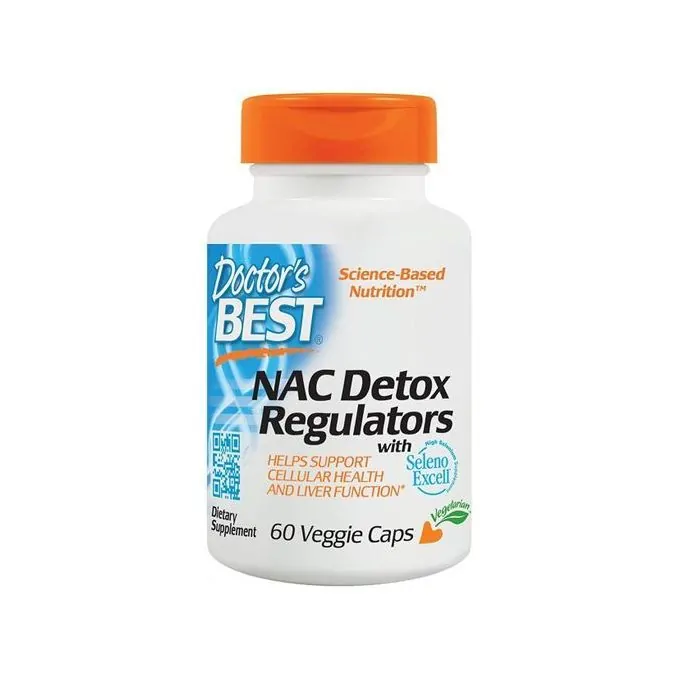 Doctor’s BEST NAC Detox Regulateurs, 60 gélules végétales