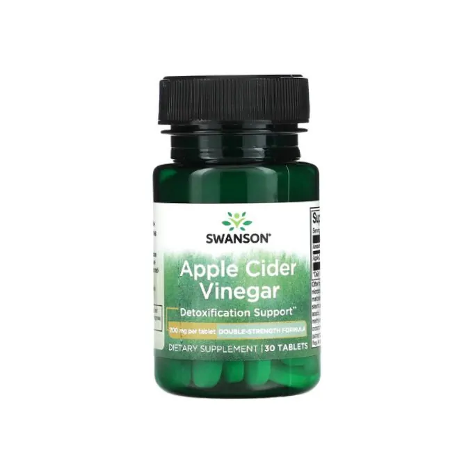 Swanson Vinaigre de cidre de pomme, 200 mg, 30 comprimés PROMO