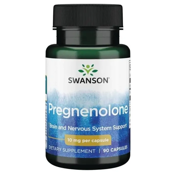 Swanson Pregnenolone, 10 mg, 90 capsules