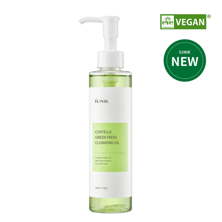 IUNIK Centella Green Fresh Cleansing Oil 200 ml