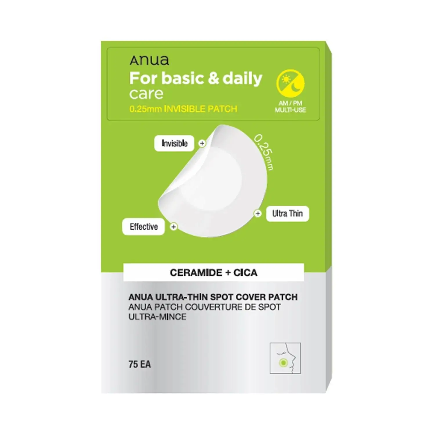Anua Ultra Thin Spot Cover Patch 75ea