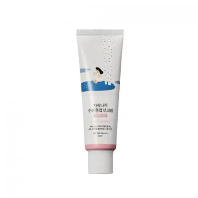 Promo ! ROUND LAB – Birch Juice Moisturizing Tone Up Sunscreen – Crème solaire teintée