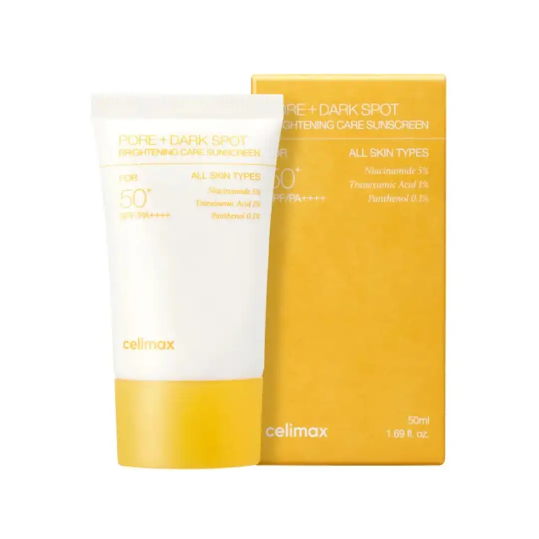 CELIMAX – PORE + DARK SPOT BRIGHTENING CARE SUNCREEN SPF 50+ PA++++ – 50 ml