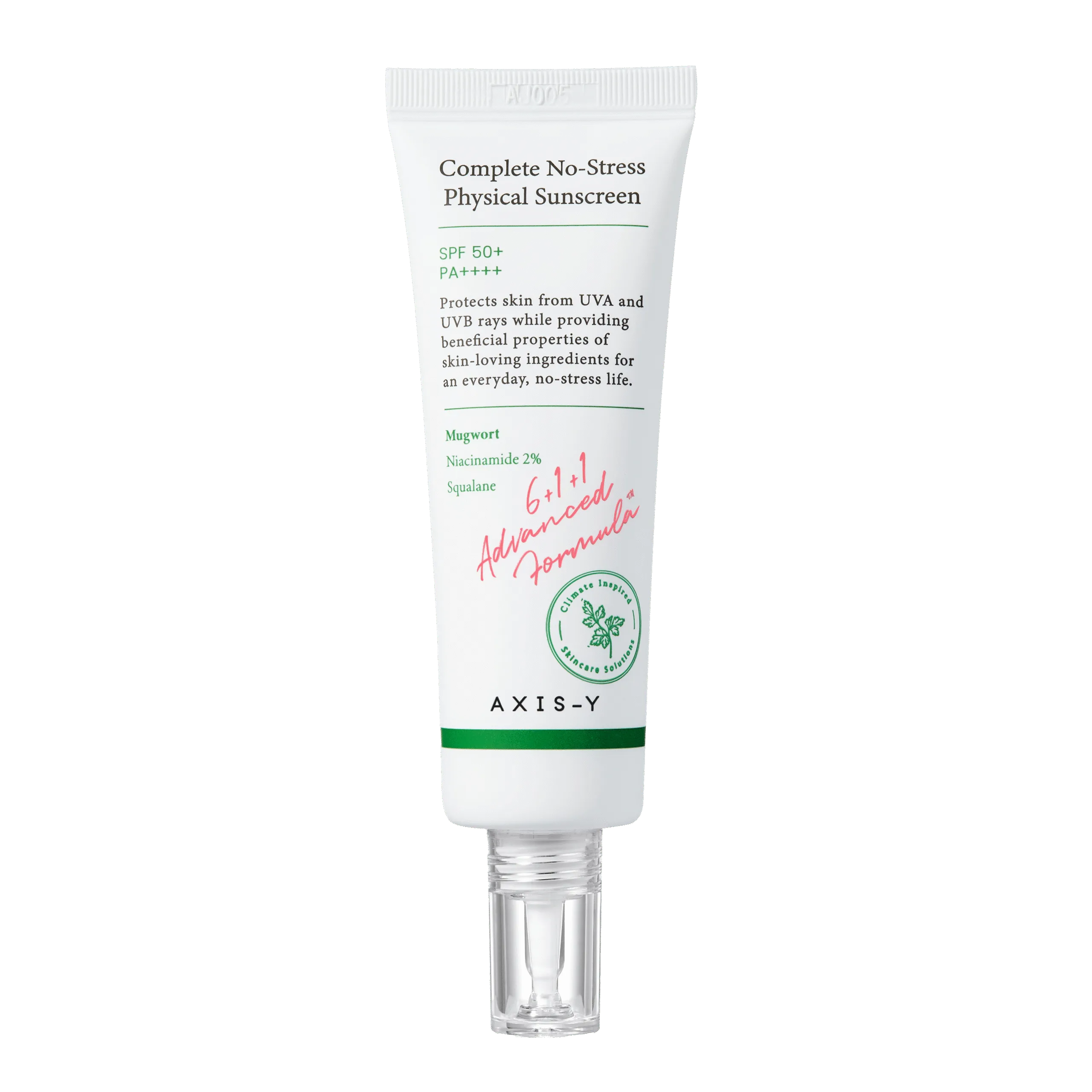 Promo ! AXIS-Y COMPLETE NO-STRESS PHYSICAL SUNSCREEN V.3 50ML