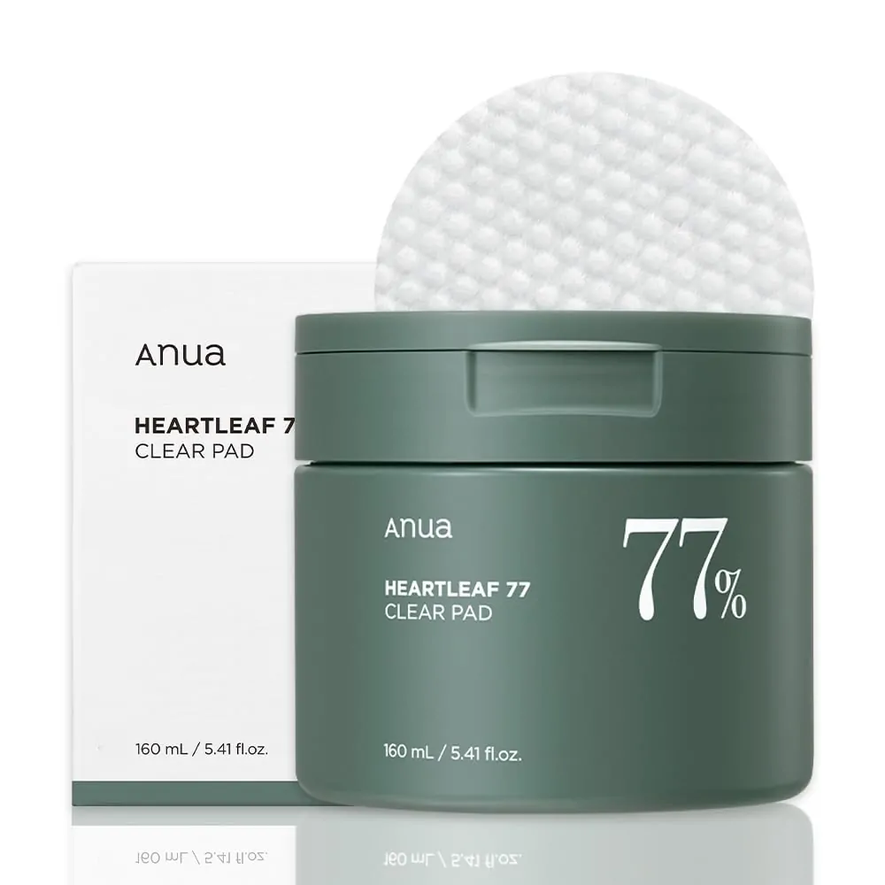 Promo ! Anua Heartleaf 77 Clear Pad Compresses purifiantes