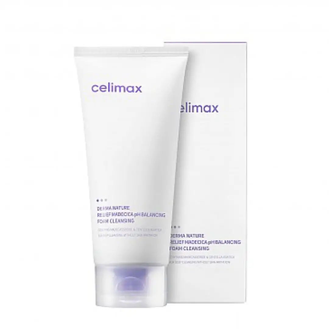 CELIMAX Derma Nature Relief Madecica pH Balancing Foam Cleansing – 150 ml
