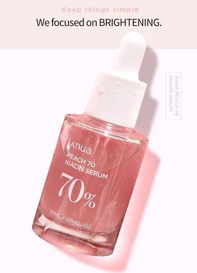 Promo ! ANUA PEACH 70% niacin serum