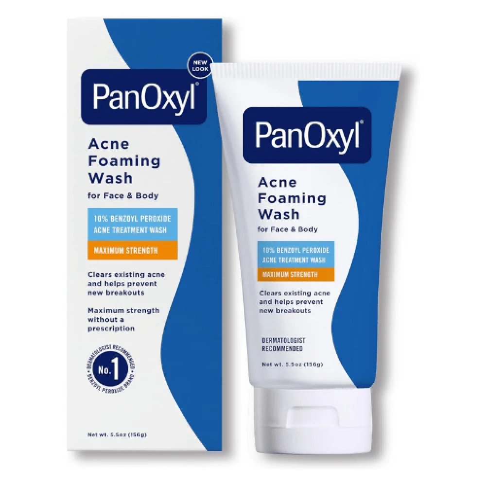 Promo ! Panoxyl 10 % gel moussant anti-acné au peroxyde de benzoyle