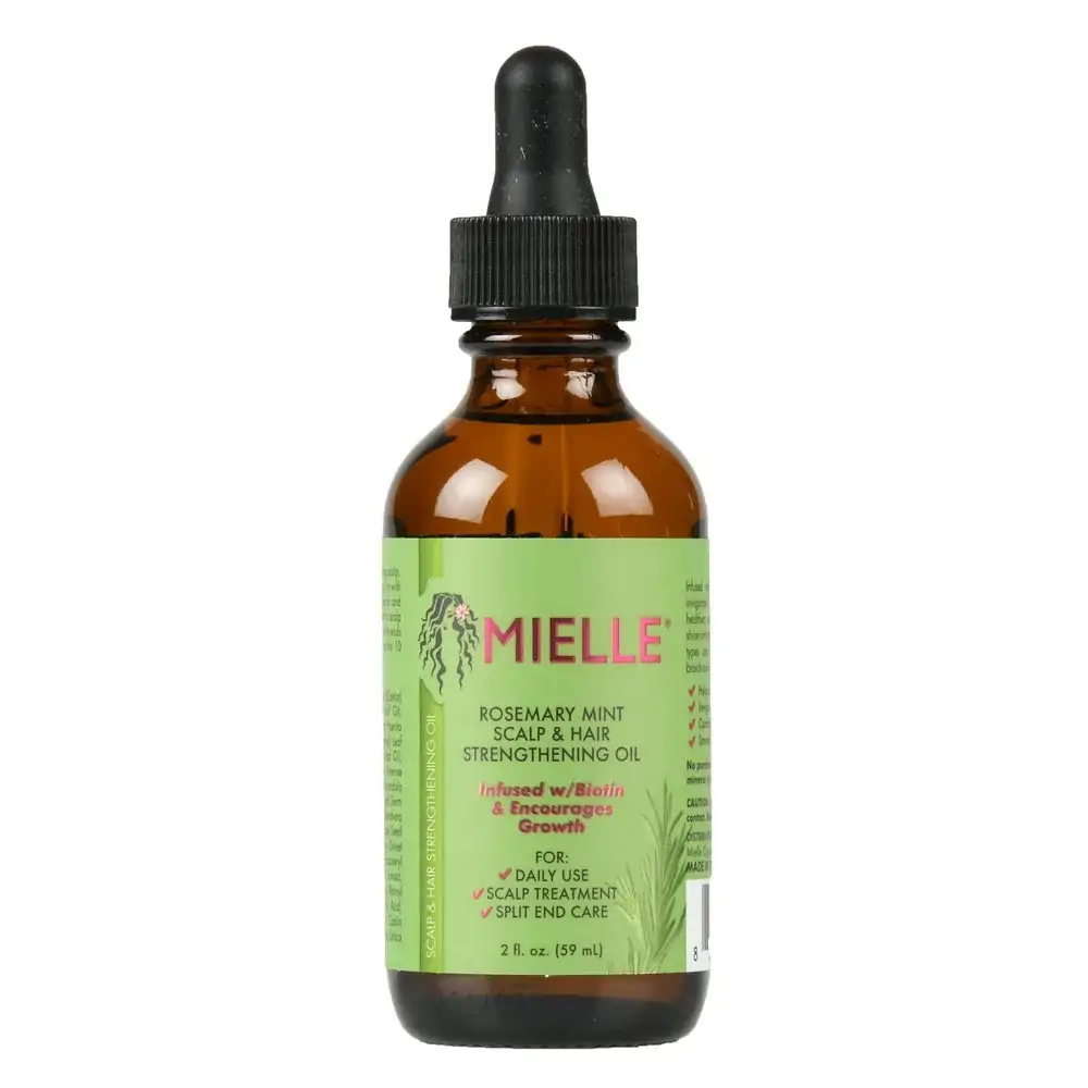 Promo ! Mielle Huile fortifiante pour cuir chevelu et cheveux au romarin et à la menthe