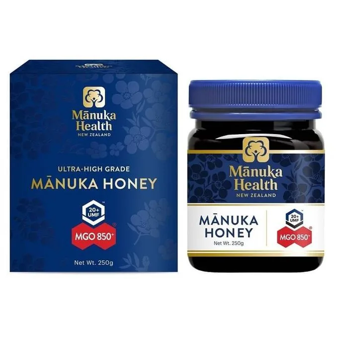 Miel Manuka Health Nouvelle Zélande 850+ MGO 250g