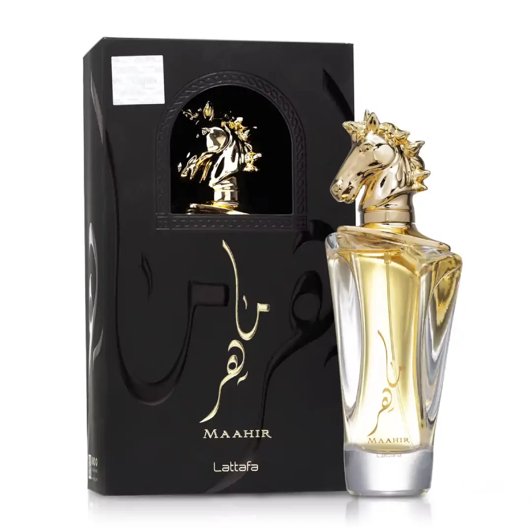 MAAHIR GOLD EAU DE PARFUM Pour Homme – LATTAFA 100ml