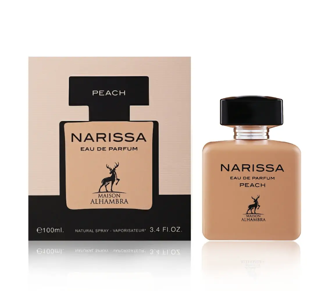 NARISSA PEACH EAU DE PRFUM – MAISON AL HAMBRA Pour Femme – 100ml