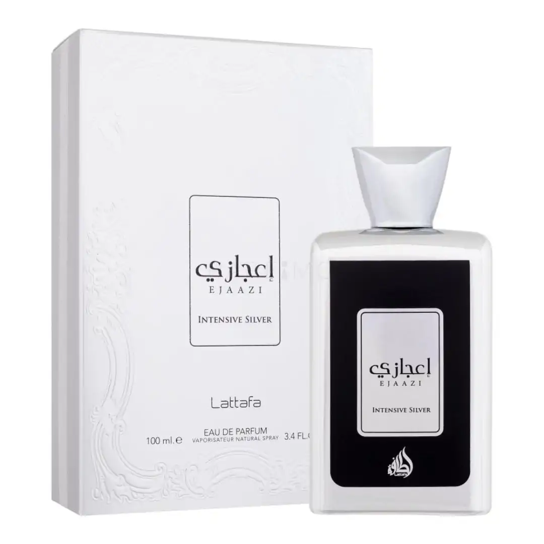 EJAAZI LNTENSIVA SILVER Eau de Parfum Unisexe – LATTAFA 100ml