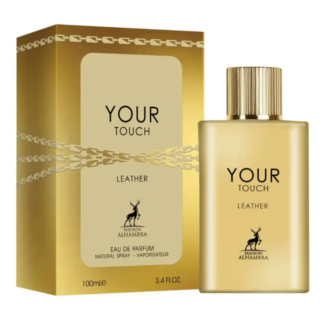 MAISON ALHAMBRA – YOUR TOUCH LEATHER EAU DE PARFUM Pour Hommes – 100ml