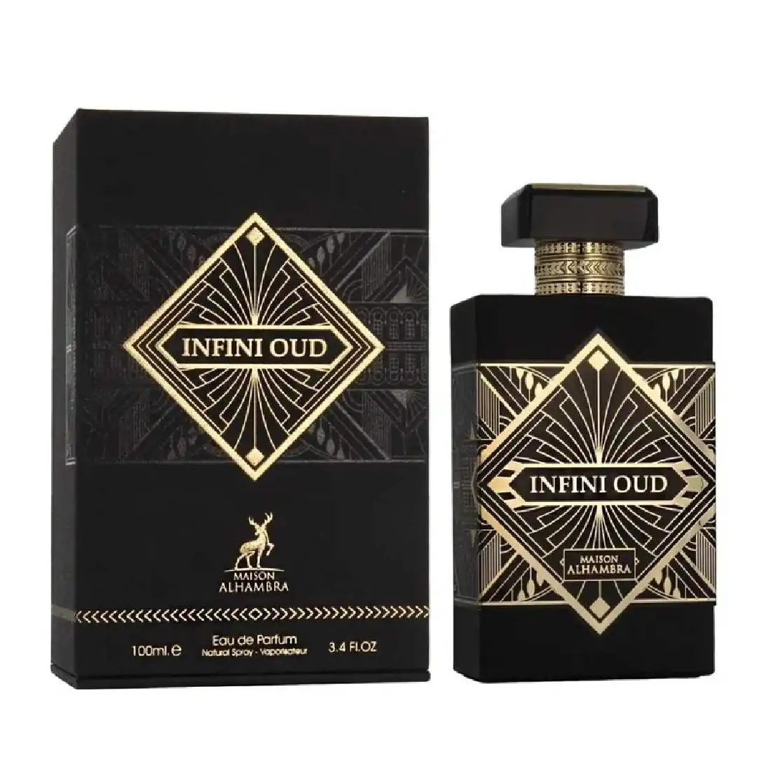 INFINI OUD DE MAISON ALHAMBRA Eau De Parfum Pour Femmes et Hommes – 100ml