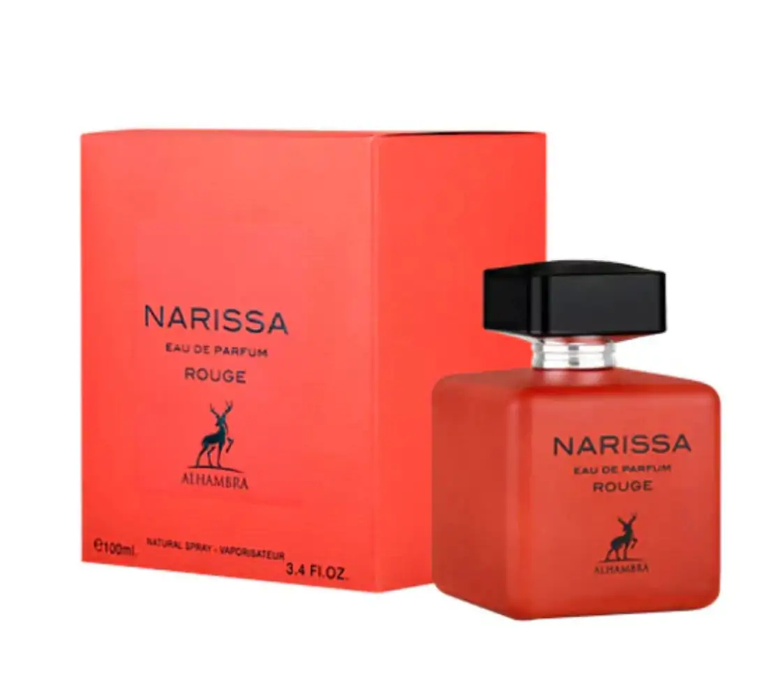 NARISSA ROUGE EAU DE PARFUM – MAISON ALHAMBRA Pour Femme – 100ml