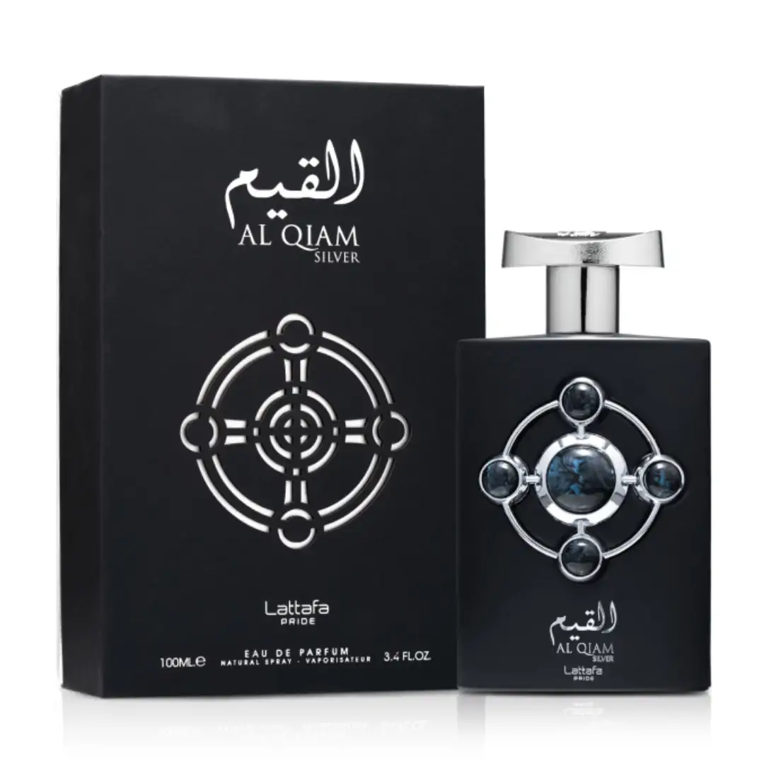 Al Qiam Silver Lattafa Pride eau de Parfum Unisexe – 100ml
