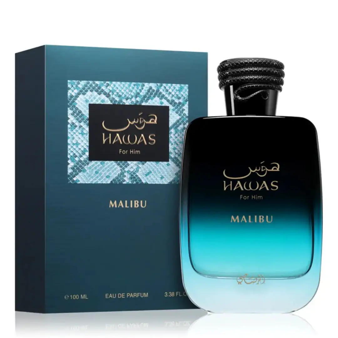 HAWAS MALIBU For Him Eau de Parfum RASASI Pour Homme – 100ml