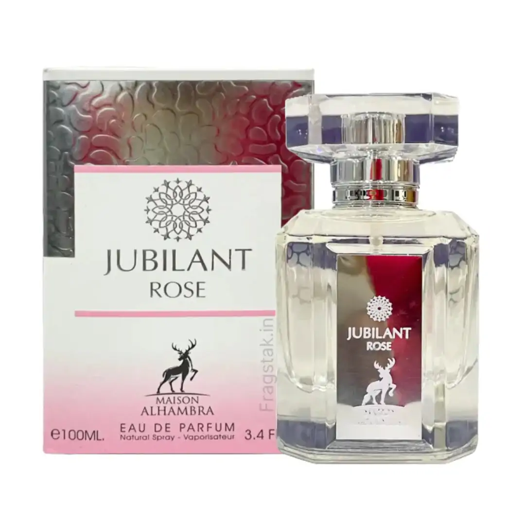 Jubilant Rose – Maison Alhambra Eau de Parfum Pour Femme – 100ml