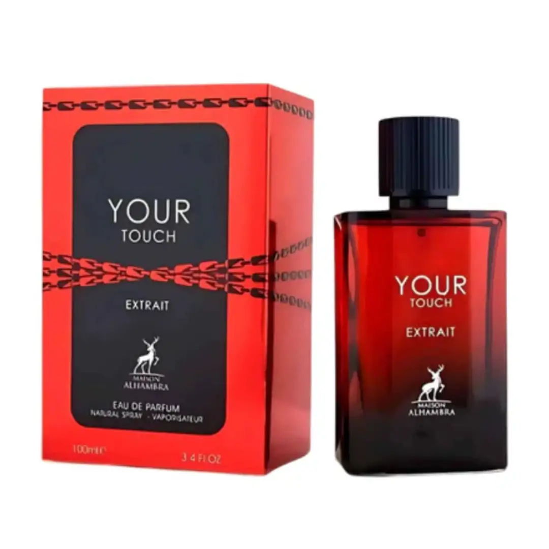YOUR TOUCH EXTRAIT DE MAISON ALHAMBRA Eau de Parfum Pour Homme – 100ml