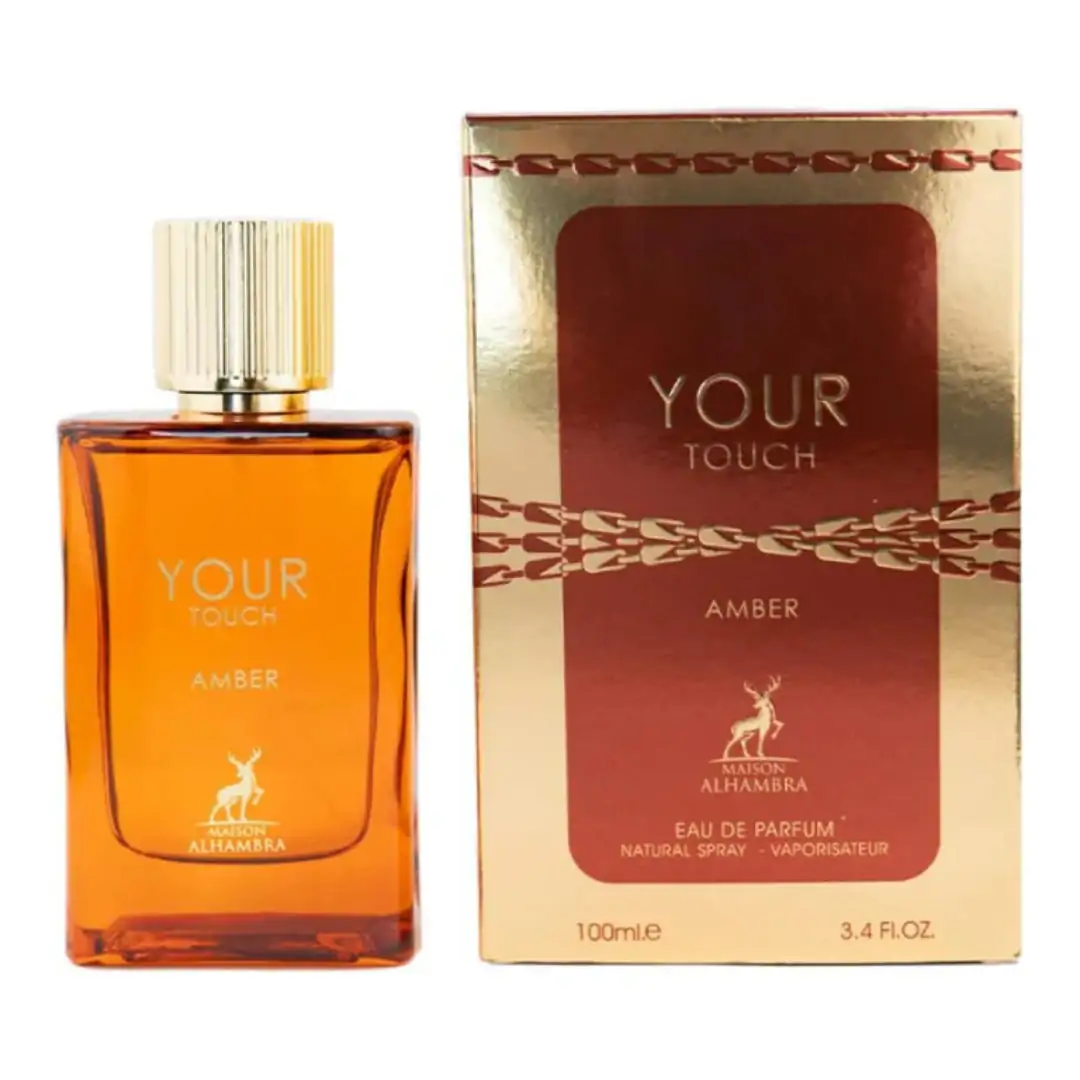 YOUR TOUCH AMBER – MAISON ALHAMBRA Eau de Parfum Unisexe – 100ml