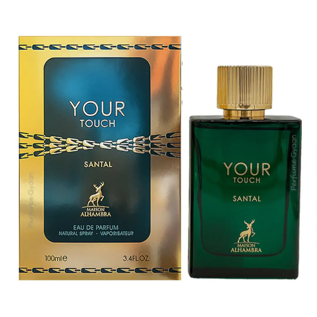 YOUR TOUCH SANTAL – DE MAISON ALHAMBRA Eau de Parfum Pour Homme – 100ml