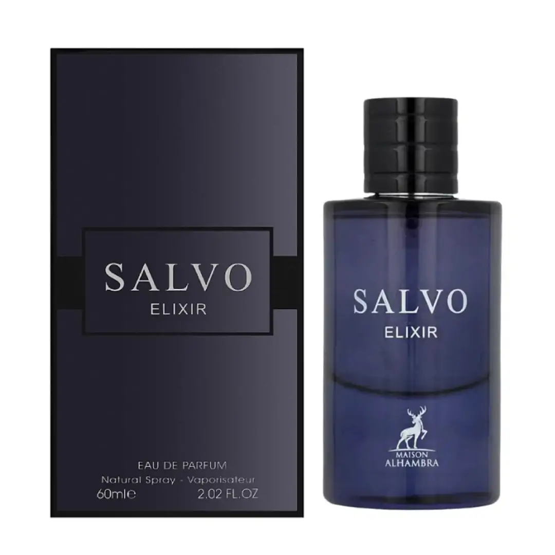SALVO ELIXIR – Maison Alhambra Eau de Parfum Pour Homme – 60ml