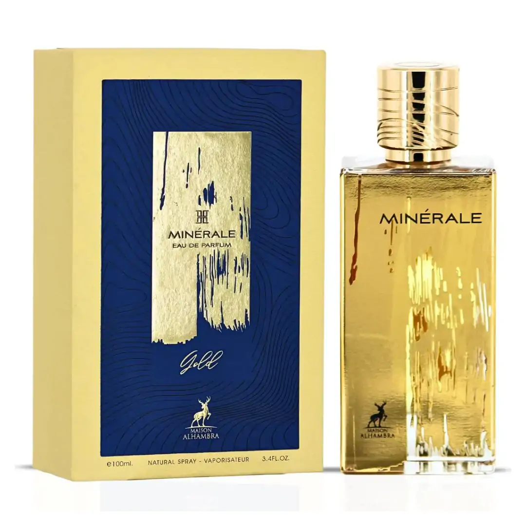MINERALE GOLD – EAU DE PARFUM Maison Alhambra Unisexe – 100ml