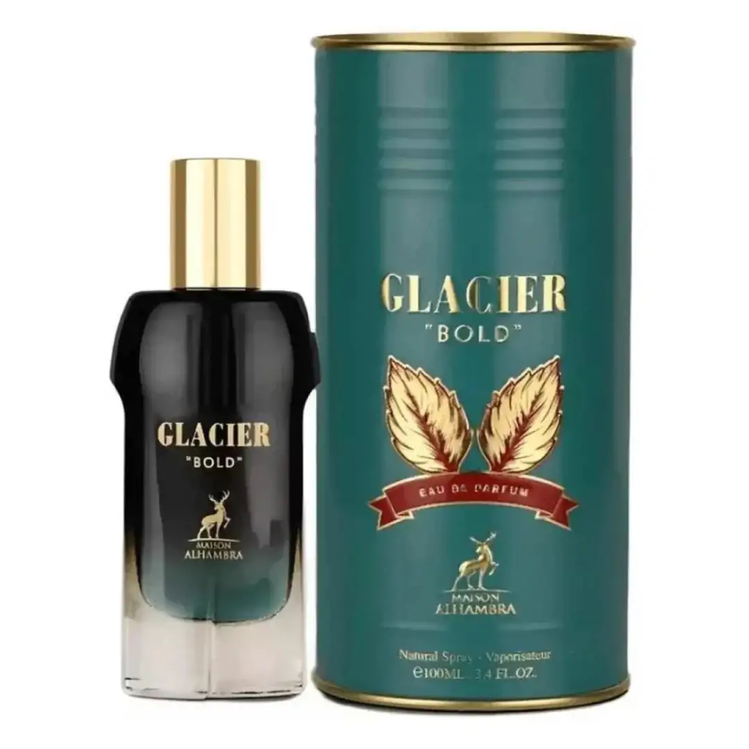 MAISON ALHAMBRA – GLACIER BOLD EAU DE PARFUM Pour Homme – 100ml