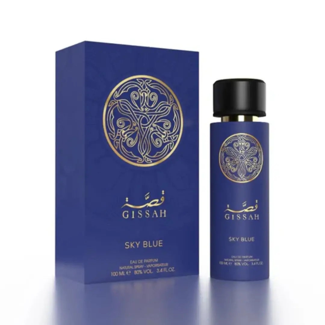 Gissah Sky Blue Eau de Parfum Parfum Unisexe – 100 ml