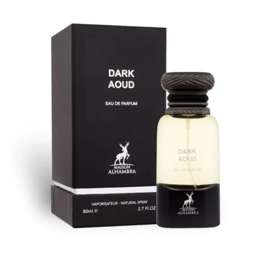 MAISON ALHAMBRA – DARK AOUD EAU DE PARFUM Unisexe – 80ml