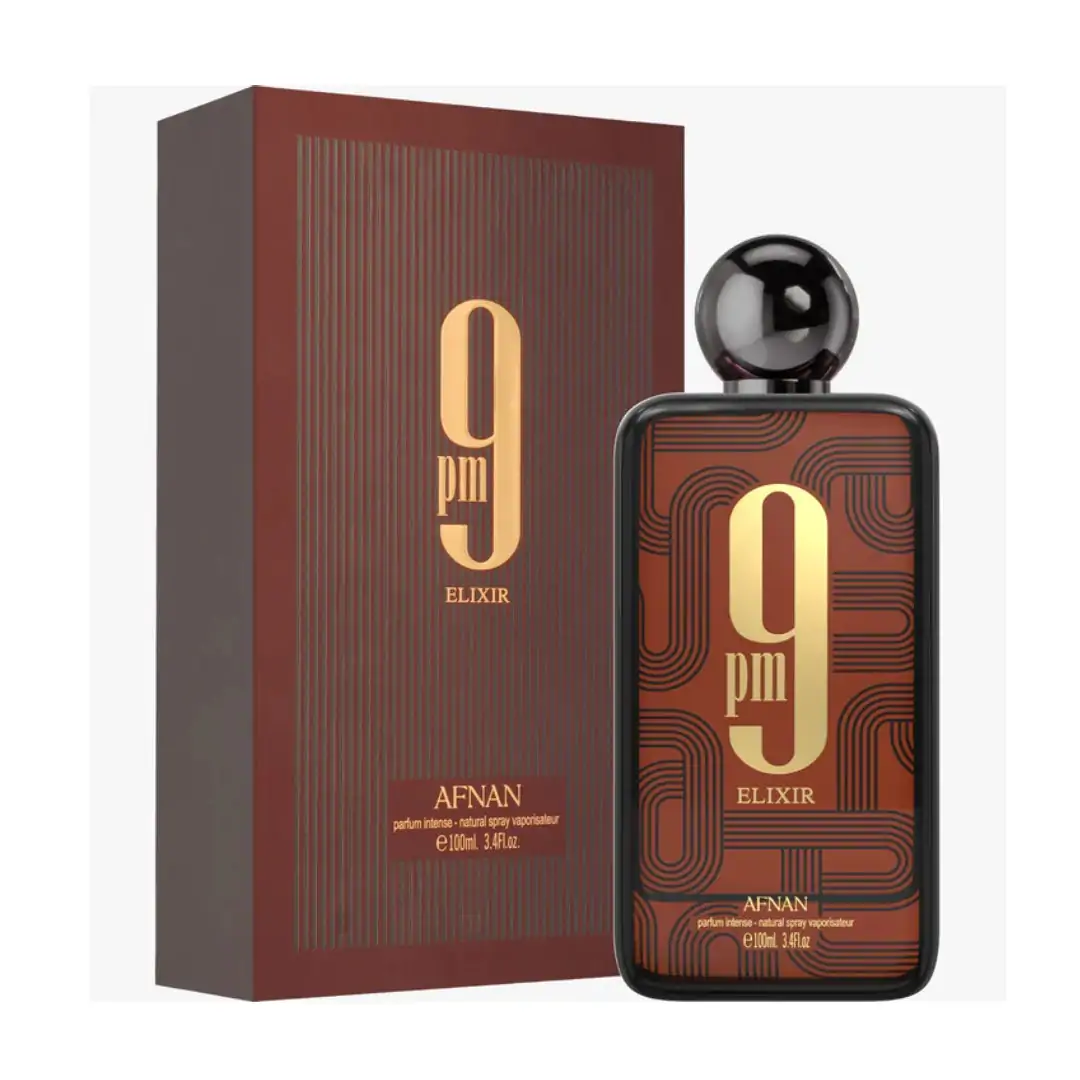 Promo ! AFNAN – 9PM ELIXIR Eau de Parfum Unisexe – 100ml