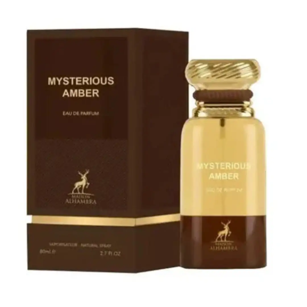 MAISON ALHAMBRA – MYSTERIOUS AMBER EAU DE PARFUM Unisex – 80ml