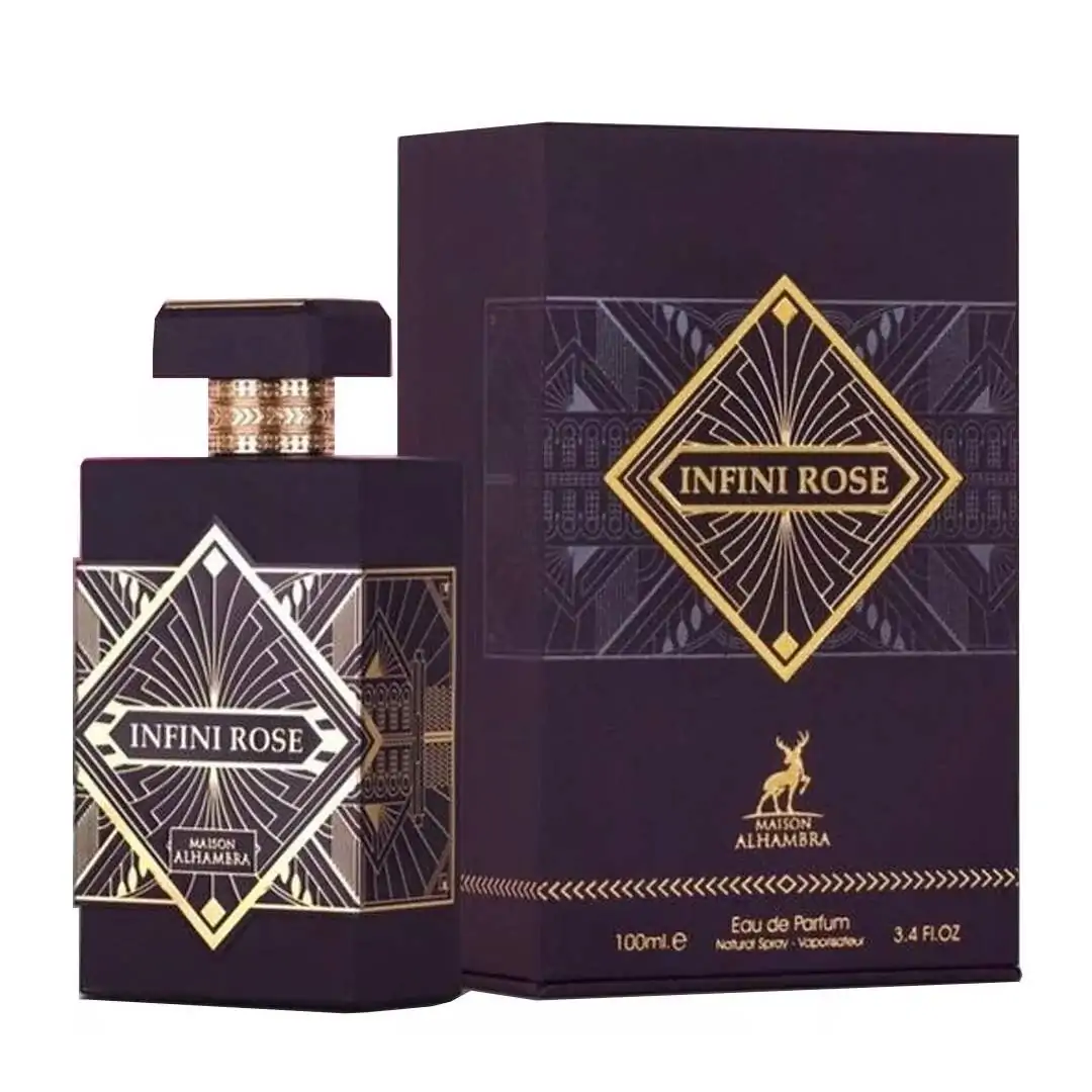 INFINI ROSE DE MAISON ALHAMBRA Eau De Parfum Pour Femmes et Hommes – 100ml