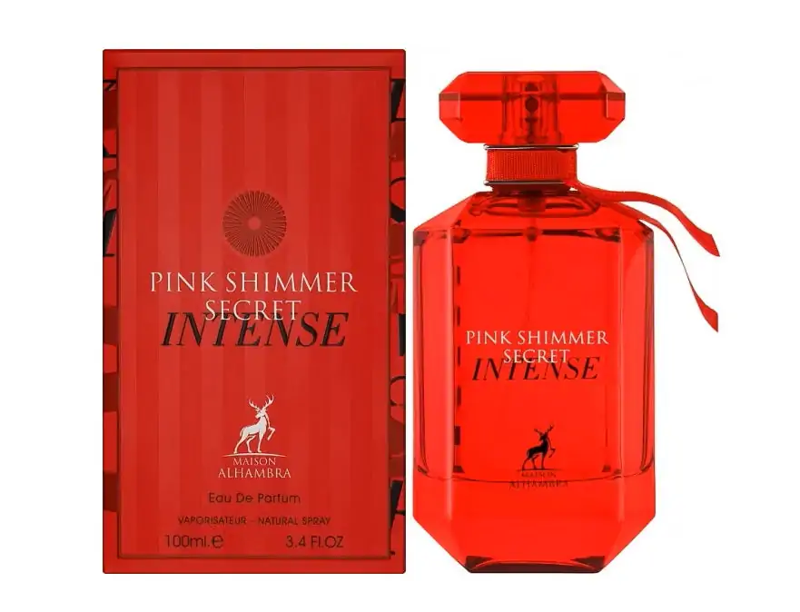 PINK SHIMMER SECRET INTENSE DE MAISON ALHAMBRA EAU DE PARFUM – 100ml