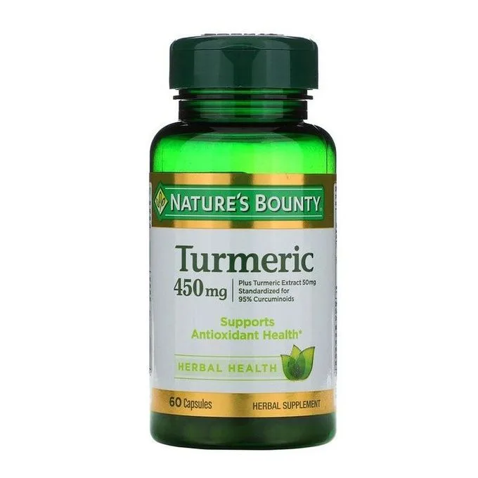 Promo ! Nature’S Bounty Curcuma, 450 mg, 60 capsules