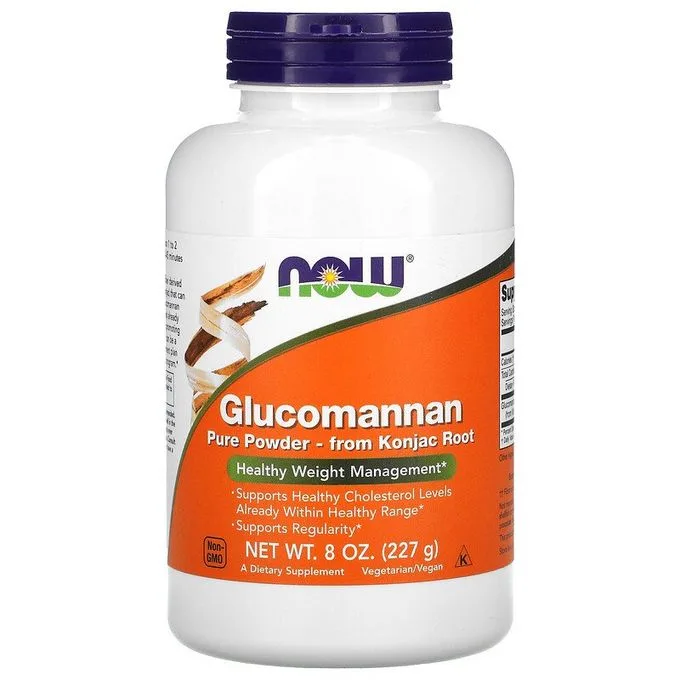 Promo ! Now Foods Glucomannane, Poudre pure, 227 g
