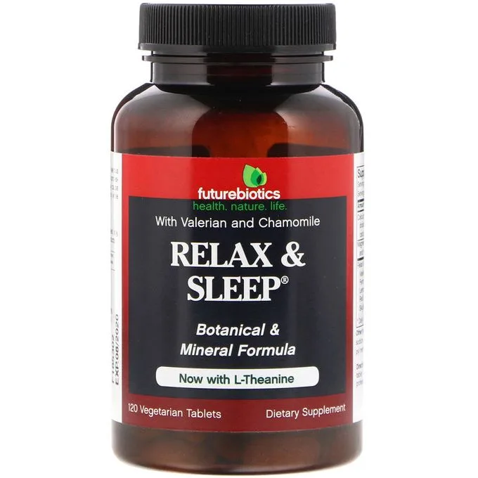 Promo ! Future Biotics Relax & Sleep, 120 Vegetarian Tablets