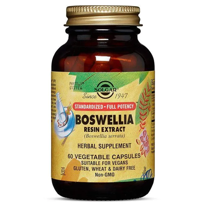 Promo ! Solgar Boswellia Extrait de résine 60 gélules